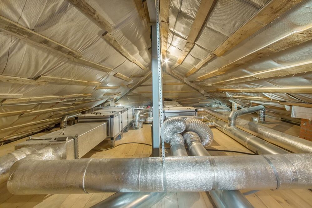 Hệ thống đường ống thông gió cần được trang bị bảo ôn cách nhiệt, chống cháy đảm bảo an toàn tuyệt đối.